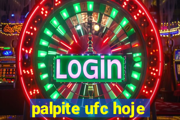 palpite ufc hoje